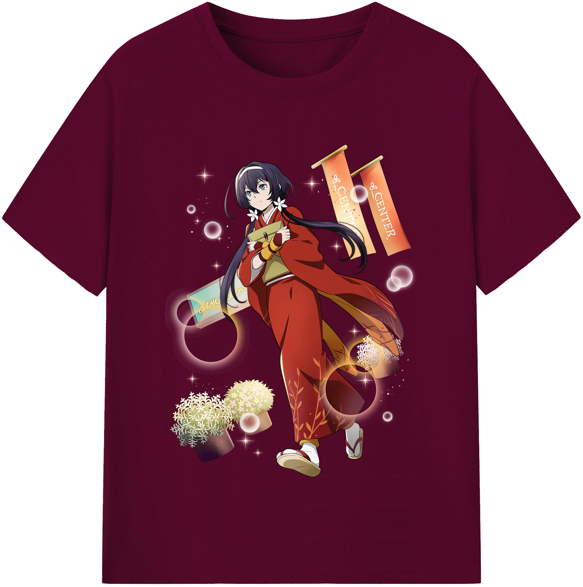 （画像用） 文豪ストレイドッグス Bungo Stray Dogs レディースカジュアルプリントTシャツ（綿100％）
